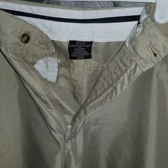 Firethorn Golf Shorts Mens Beige Label Reads Size 36 Model Style E17329 FTZ - Picture 13 of 13